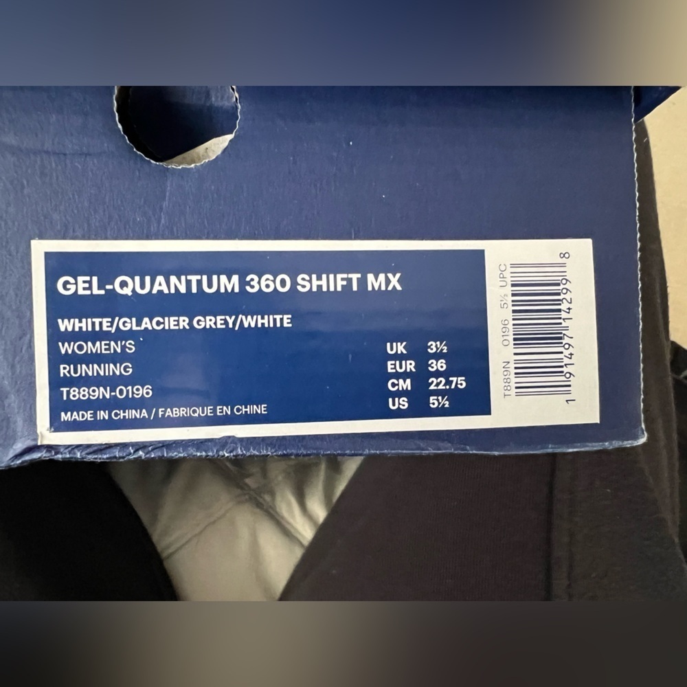 ASICS gel  quantum 360 shift MX running shoe - Picture 5 of 7